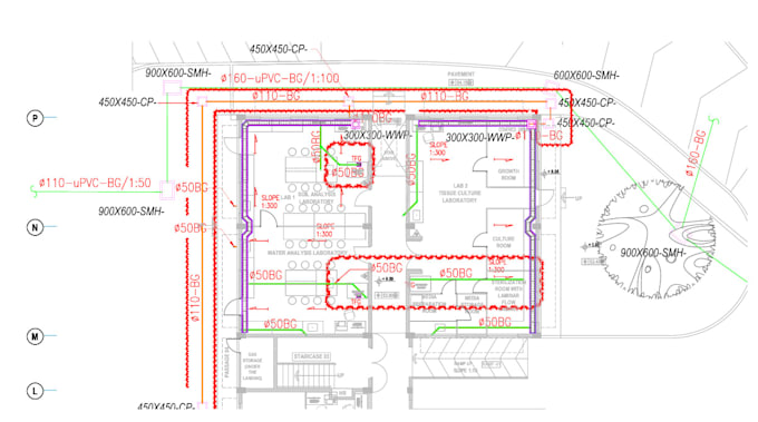 Gig Preview - Convert your sketch to autocad drawing