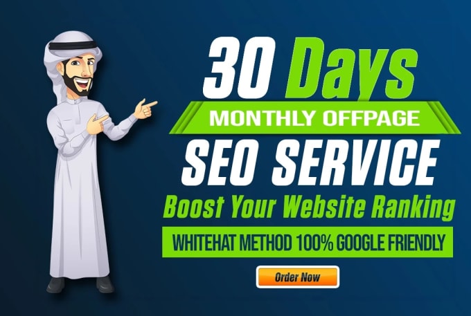 Gig Preview - Improve your website ranking monthly off page SEO