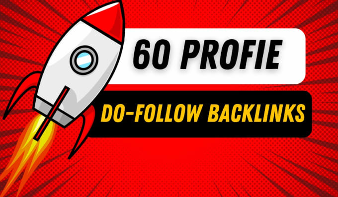 Gig Preview - Make 60 seo backlinks profile