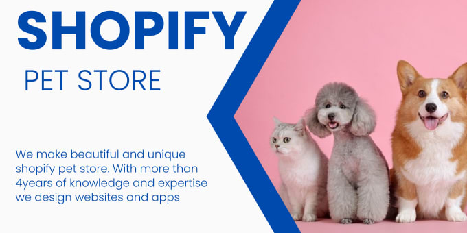 Bestseller - create an amazing shopify pet store for your pet prooducts