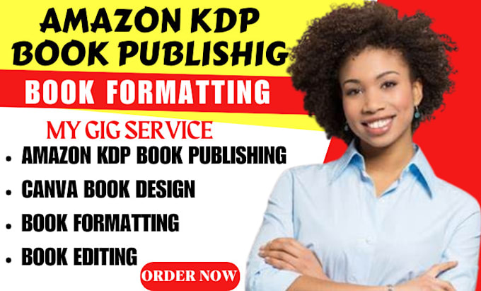 Gig Preview - Be ebook writer,book writer,amazon kdp book publishing,do KDP book formatting