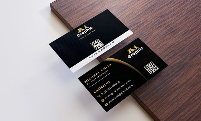 Gig Preview - Design professional and minimalist business card