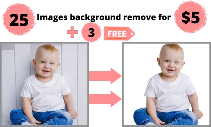 Gig Preview - Remove background from pictures and products professionally