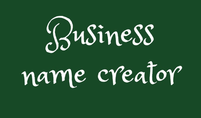 Gig Preview - Create brilliant business names brand names product names