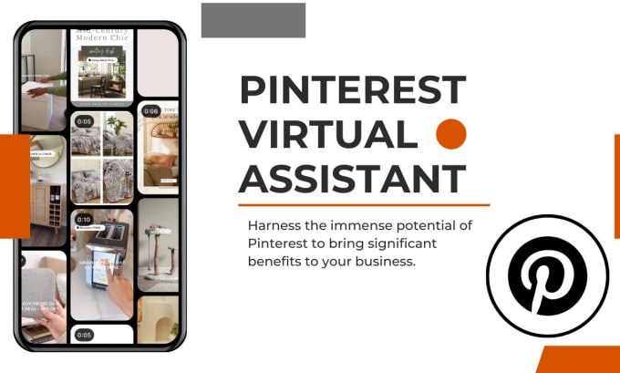 Gig Preview - Be your pinterest marketing manager and virtual assistant