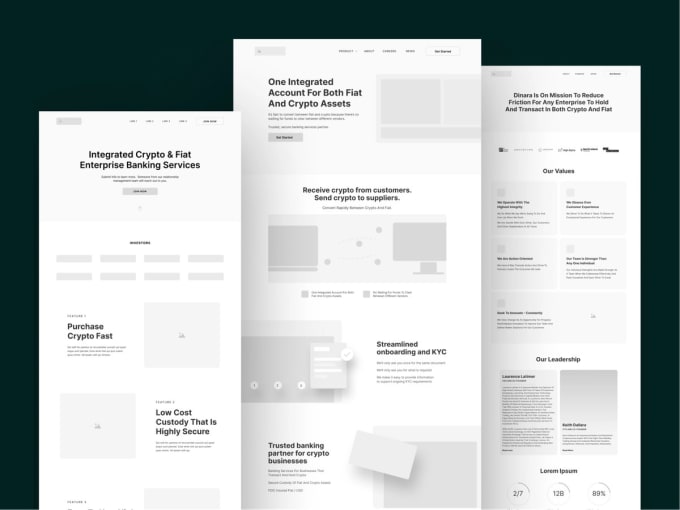 Gig Preview - Design wireframe, prototype for website and app in figma