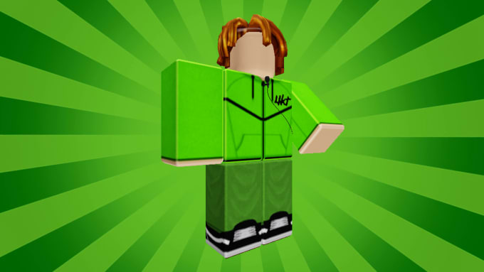 Roblox characters with green screen