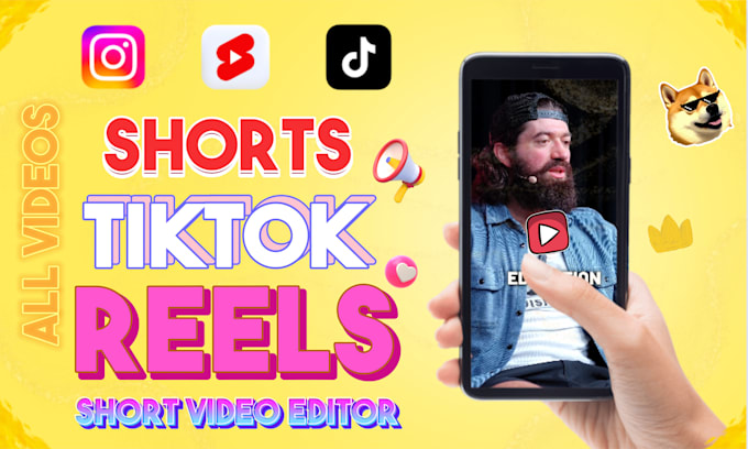 Bestseller - edit tiktok videos, youtube shorts and instagram reels