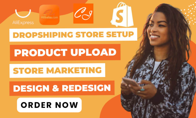 Gig Preview - Design shopify pod store shopify dropshiping store shopify website shopify store