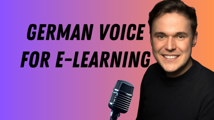 Gig Preview - Produce a german voice over for your explainer video