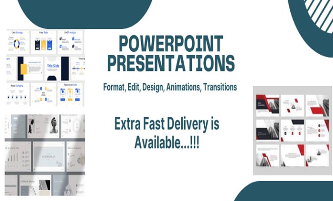 Gig Preview - Be powerpoint presentation expert master for modern design