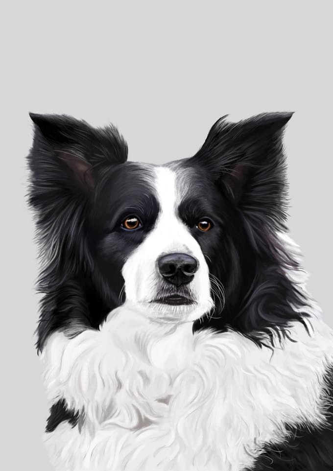 Gig Preview - Draw an amazing realistic portrait of your pet