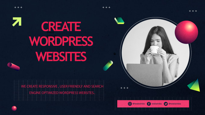 Gig Preview - Design, redesign, customize wordpress website for you