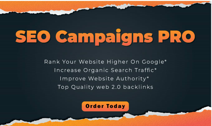 Gig Preview - Create high authority backlinks for monthly SEO