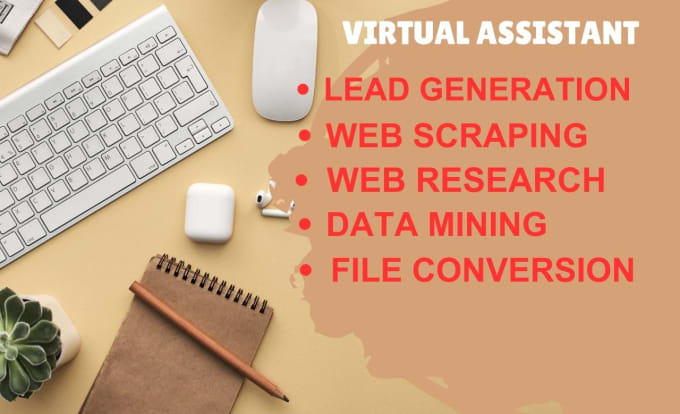 Bestseller - do data scraping, file conversion and web research