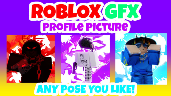 Design a roblox gfx profile picture by Mepasaurus