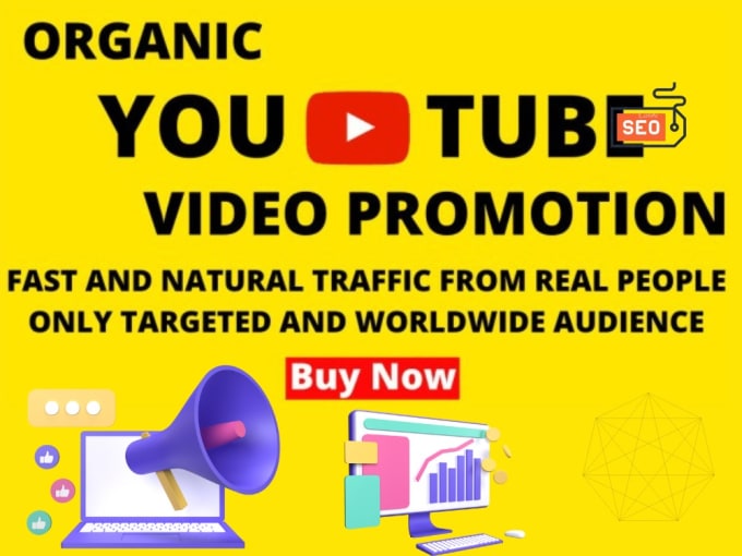 Gig Preview - Organically promote your youtube video through google ads