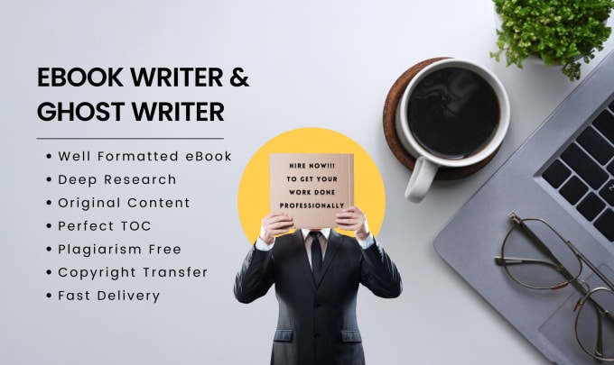 Gig Preview - Be your ebook writer, ebook ghostwriter, ghost writer and amazon KDP