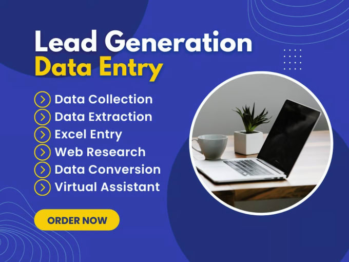 Gig Preview - Do lead generation, data entry and web research