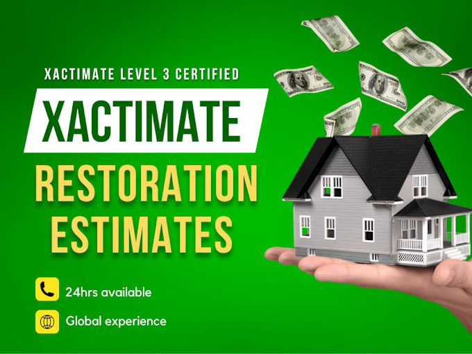 Gig Preview - Do estimation in xactimate for insurance claim