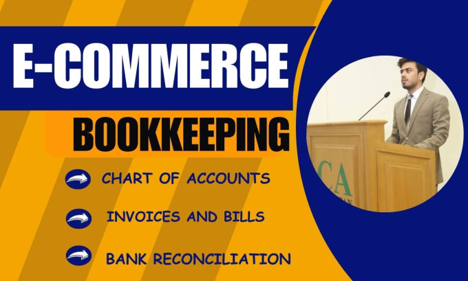 Gig Preview - Do professional ecommerce bookkeeping services