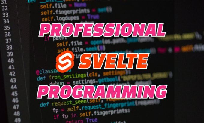 Gig Preview - Develop your web site with svelte and sveltekit kit framework