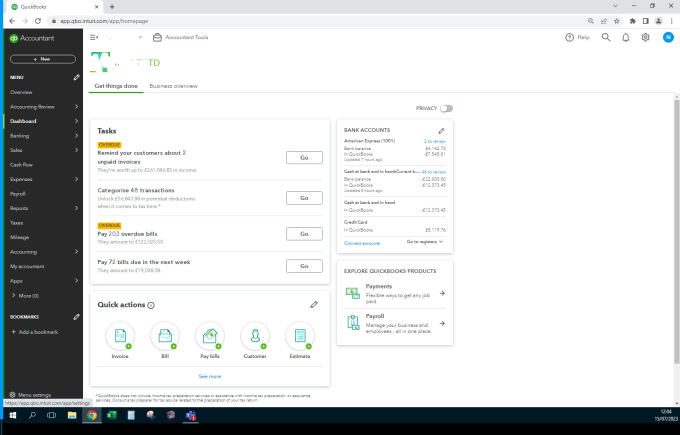 Gig Preview - Do bookkeeping for you on any accounting software prepare vat returns