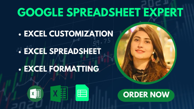 Gig Preview - Be your professional for google spreadsheet customization and formatting