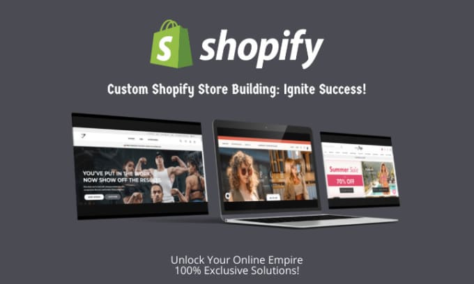 Gig Preview - Build your high converting shopify dropshipping store