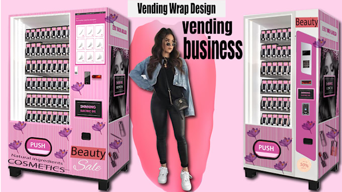 Gig Preview - Undefined vending wrap design with short time