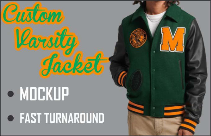  Custom Track & Field Name Varsity Jacket: Youth Letterman  Varsity Jacket: Clothing, Shoes & Jewelry