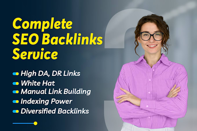 Gig Preview - Give SEO backlinks services with white hat off page, link building service