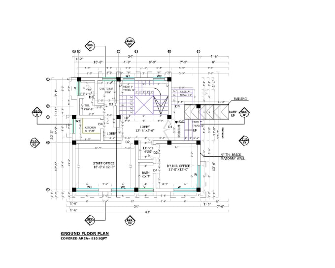 Gig Preview - Design house architectural floor plan blueprints for city permit