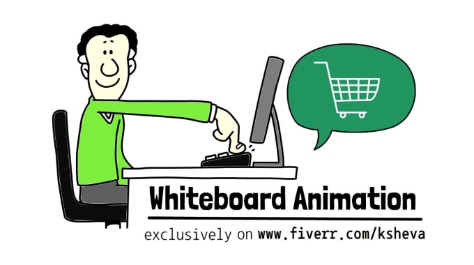 Gig Preview - Create a whiteboard animation explainer video