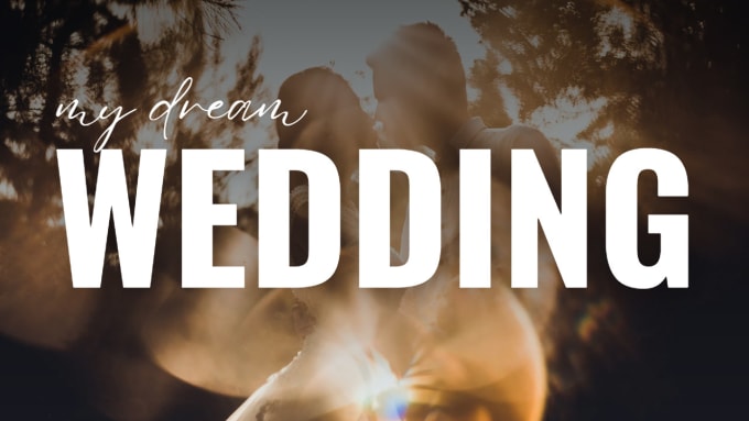 Bestseller - edit the  wedding video into a captivating cinematic masterpiece