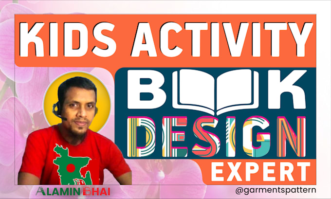 Gig Preview - Design kids activity book, custom worksheets for  amazon KDP