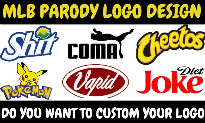 Samiyabloch: I will make custom nba, mlb parody logo tags , world