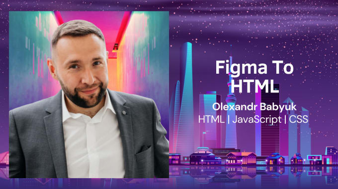 Gig Preview - Convert figma to html css, psd to html, xd to html