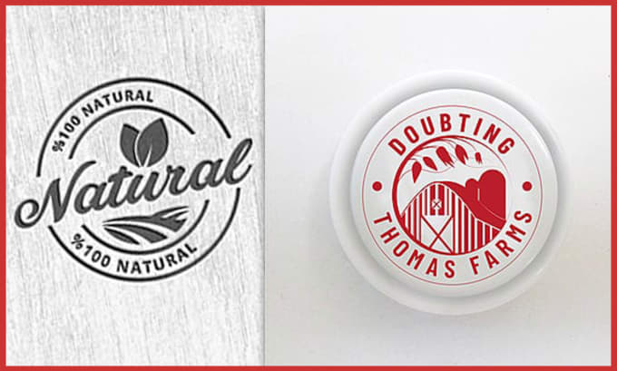 Gig Preview - Design circle, stamp,geometric,vintage,badge,business,company,education logo