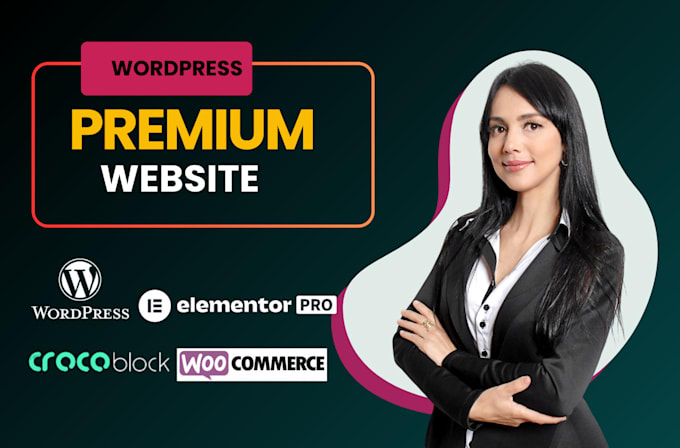 Gig Preview - Build wordpress website development, wordpress elementor or business website