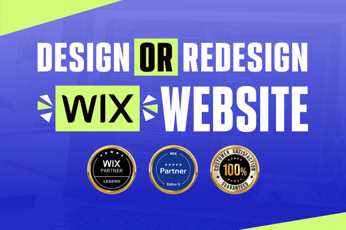 Gig Preview - Design or redesign wix studio website within 24hrs