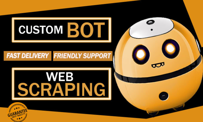 Gig Preview - Develop python bot web scraping python scripts desktop applications