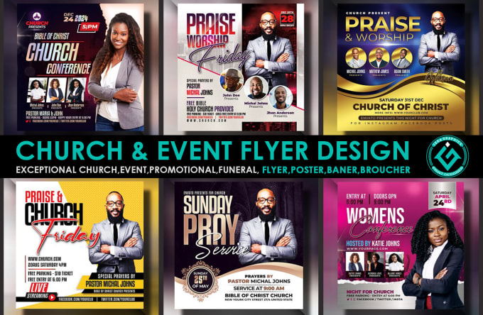 Gig Preview - Do church, event, real estate, promotional flyer design