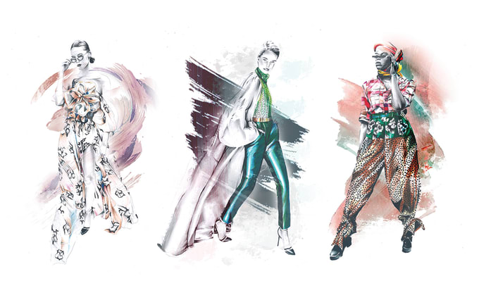 Gig Preview - Draw fashion illustration and sketch