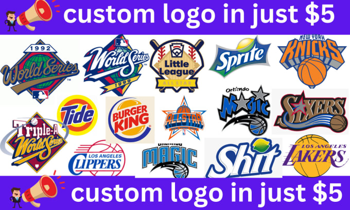 Make custom nba, mlb, nfl, nhl, ncaa, ufc parody logo with your name or  brand by Erwinfabiala