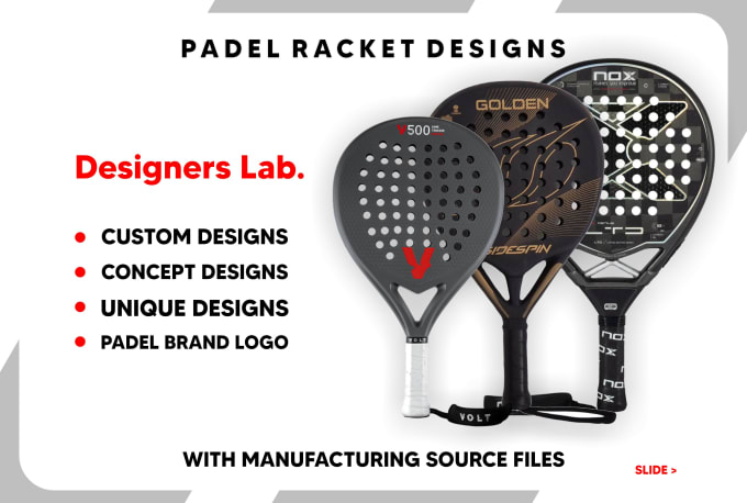 Gig Preview - Do premium padel racket and pickleball design