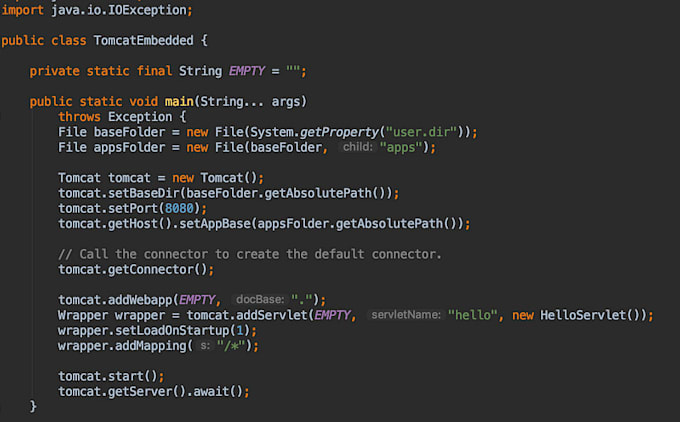 Gig Preview - Write middleware in java