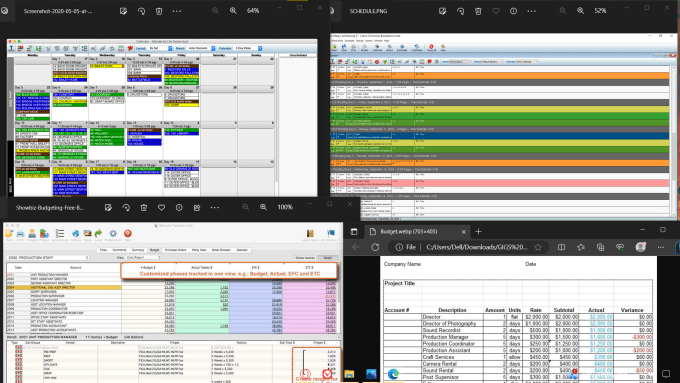 Gig Preview - Make a detailed line item budget for your upcoming film