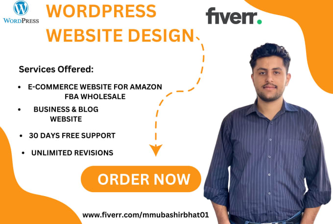 Gig Preview - Build a responsive wordpress website design for an ecommerce business or blogs