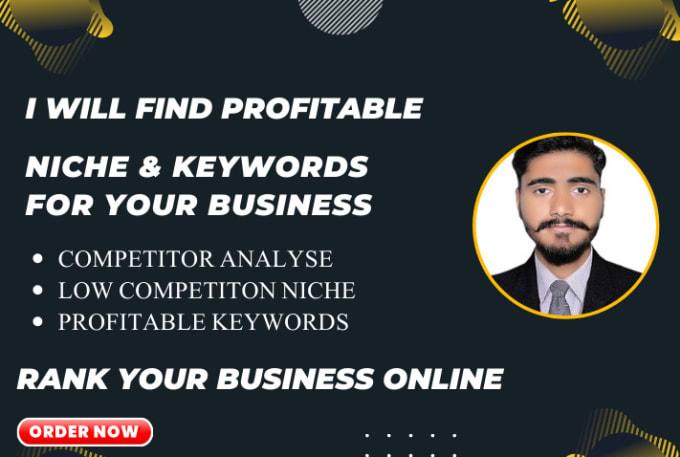 Gig Preview - Find less competition niche and high search volume keywords for your website